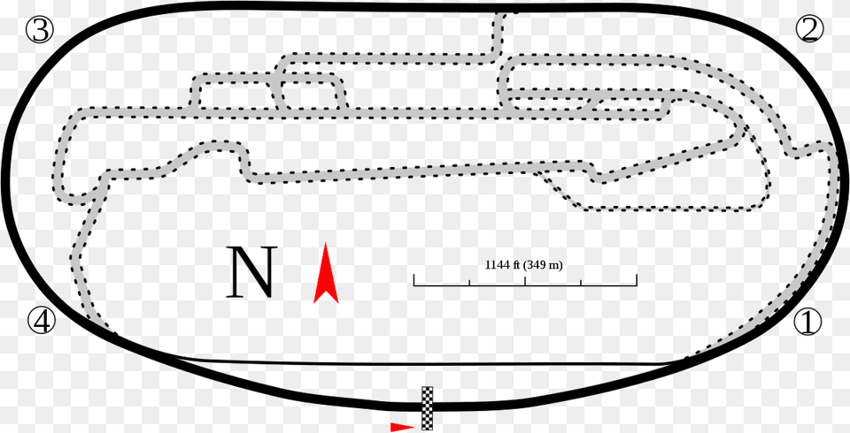 Auto Club Speedway Track Map Free Png