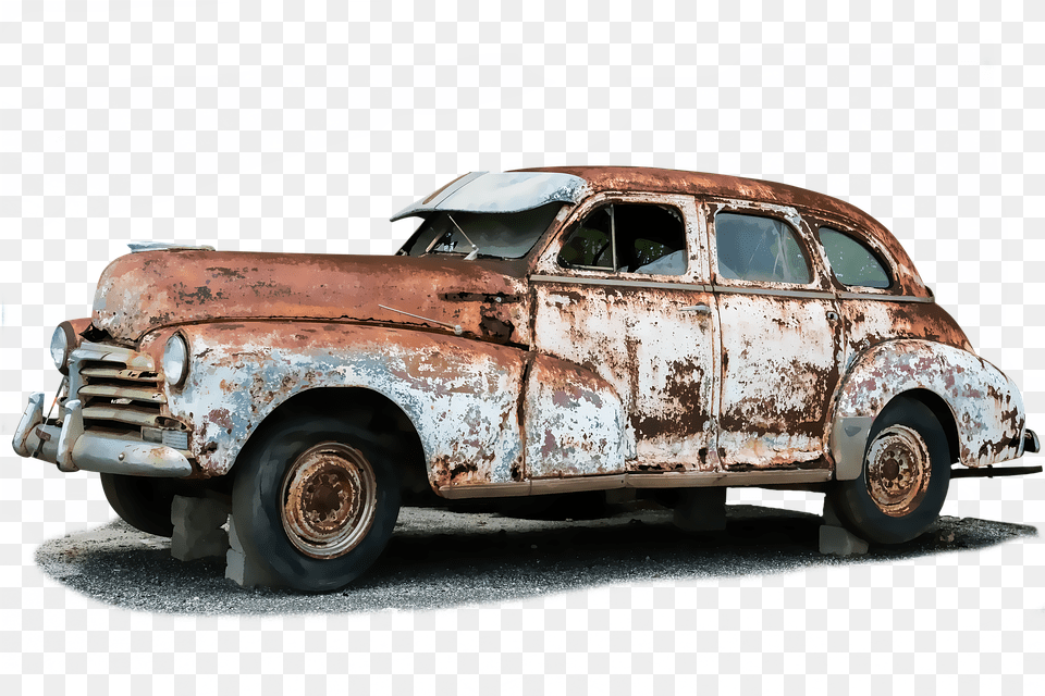 Auto Old Broken Scrap Rust I Images Old Car, Transportation, Vehicle, Machine, Wheel Free Transparent Png