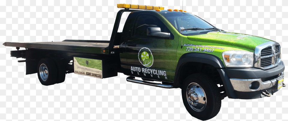 Auto Recycling Denver Pickup Truck, Tow Truck, Transportation, Vehicle, Machine Free Png Download
