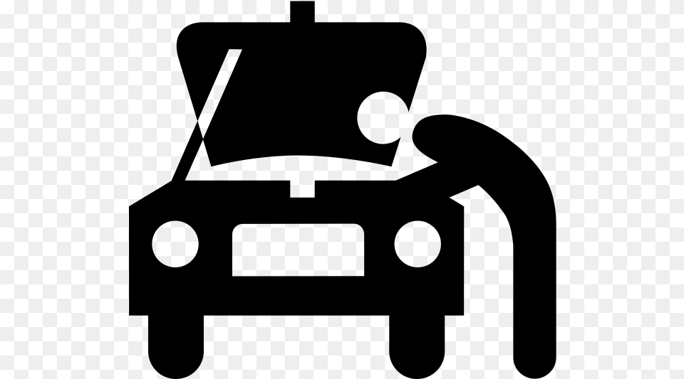 Auto Repair Car Repair Icon, Gray Png Image