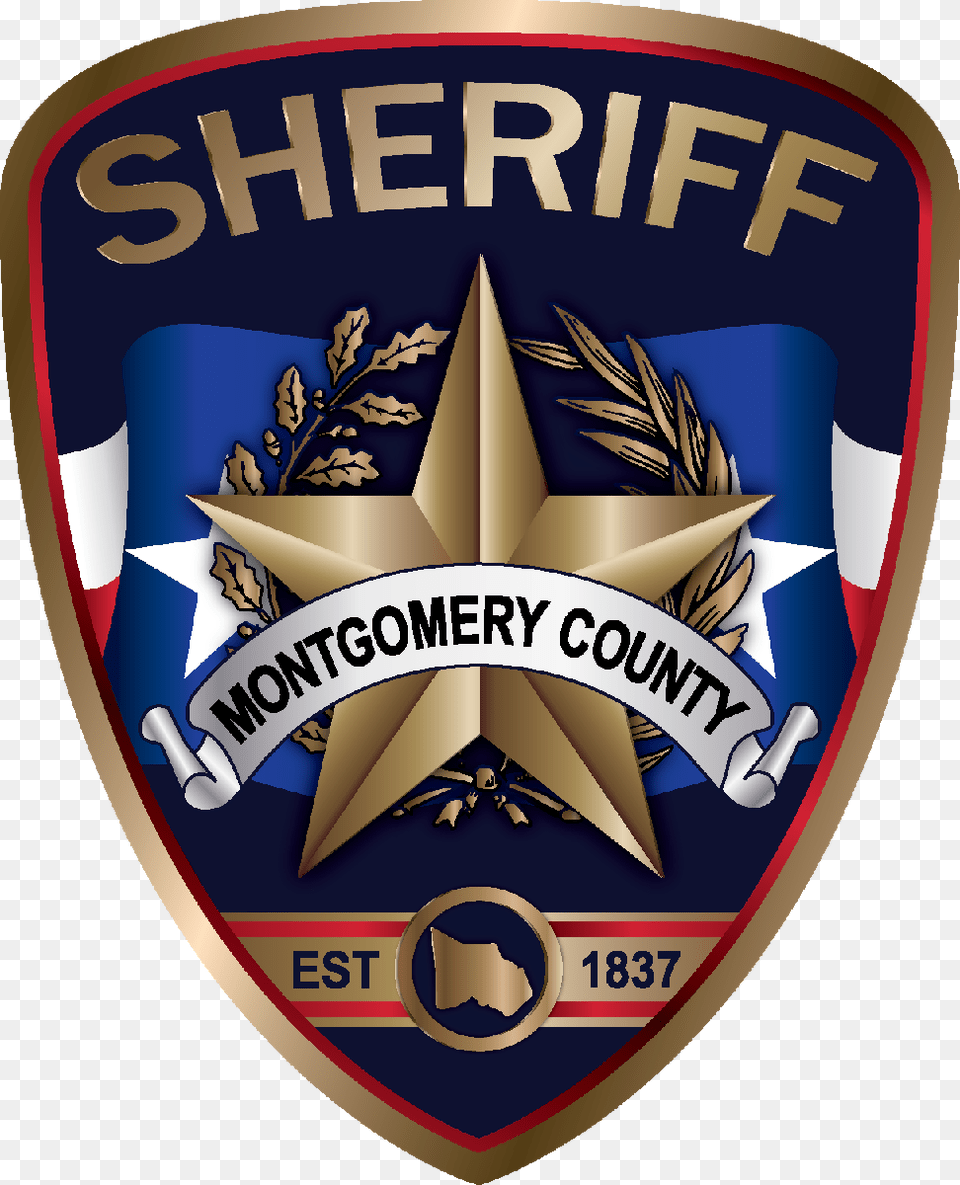 Auto Theft Task Force 102 Academy Drive Conroe Texas Montgomery County Sheriff39s Patch, Badge, Logo, Symbol, Emblem Free Png