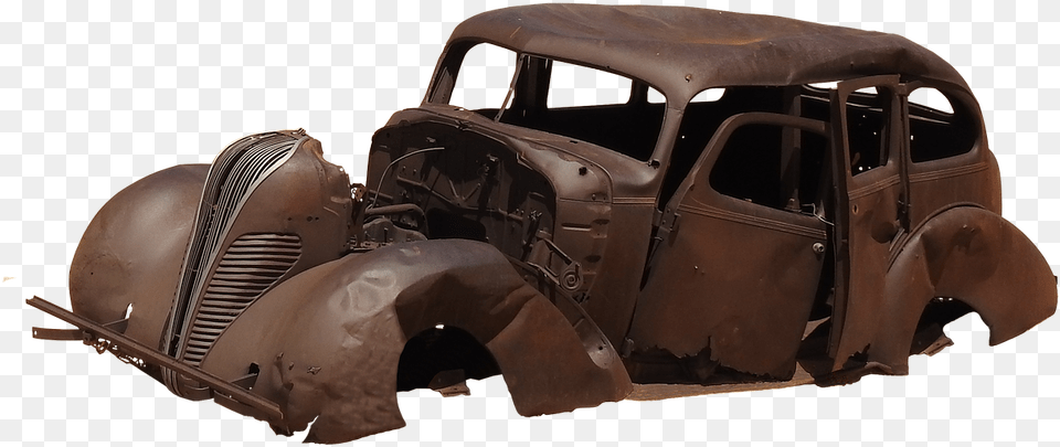 Auto Wreck Car Age Rusty Of Car, Transportation, Vehicle Free Transparent Png
