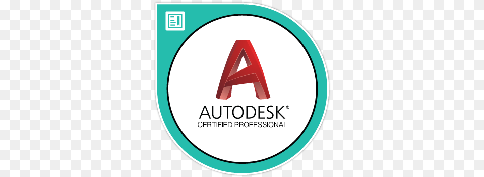 Autocad Certified Professional Autocad Certified Professional, Logo, Symbol, Disk, Sign Free Transparent Png