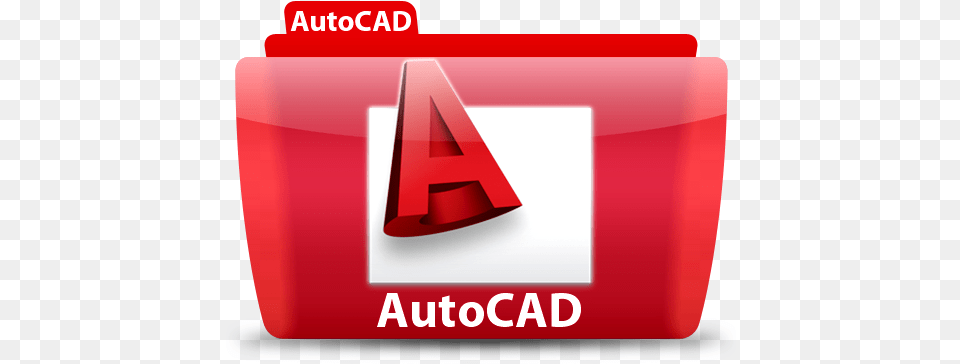 Autocad Folder File Icon Of Auto Cad Logo Folder, Dynamite, Weapon Free Png Download