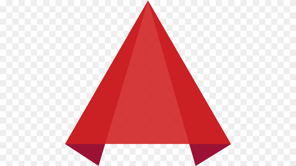 Autocad Logos Vertical, Triangle Free Png Download