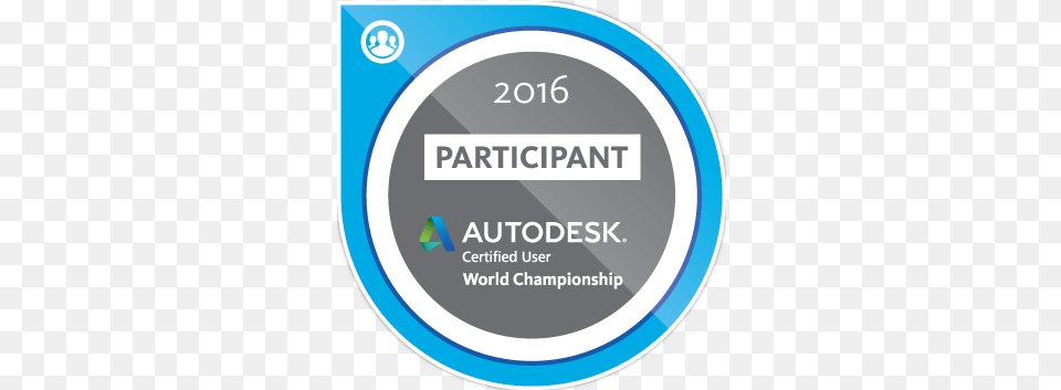 Autodesk Certified User World Championship Acu Acclaim Circle, Disk, Text, Sticker Png Image
