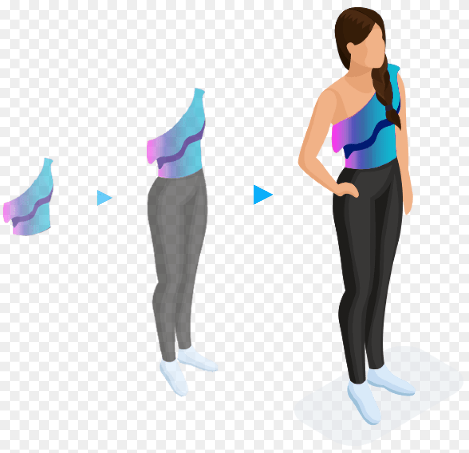 Automated On Model Fashion Imagery With Cutting Edge Vuemodel, Clothing, Pants, Adult, Female Free Png Download