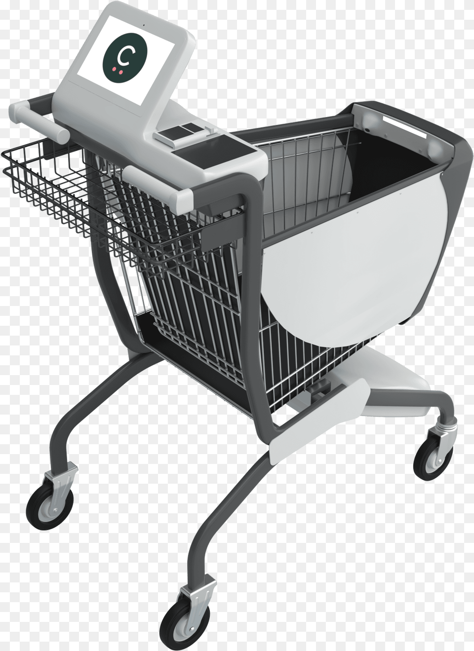 Automated Shopping Cart, Shopping Cart, Crib, Furniture, Infant Bed Free Png