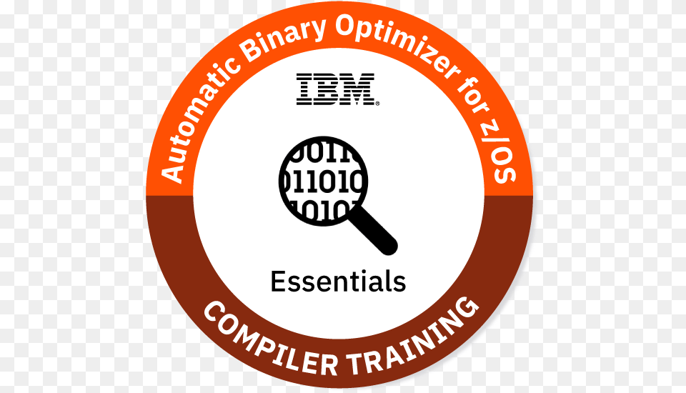 Automatic Binary Optimizer For Zos Essentials Ibm Associate Project Manager, Disk, Sign, Symbol, Logo Free Png