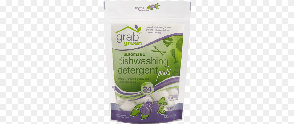 Automatic Dishwasher Detergent Thyme With Fig Leaf Grab Green Laundry Detergent Delicate Fragrance, Herbal, Herbs, Plant, Food Free Png Download