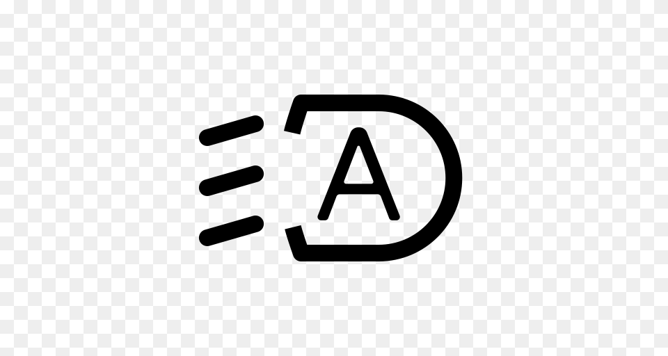 Automatic Headlight Activation Activation Customer Icon With, Gray Png