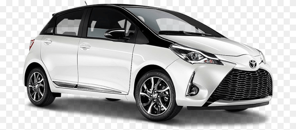Automatic Mid Size Car For Hire Toyota Yaris, Sedan, Transportation, Vehicle, Machine Png