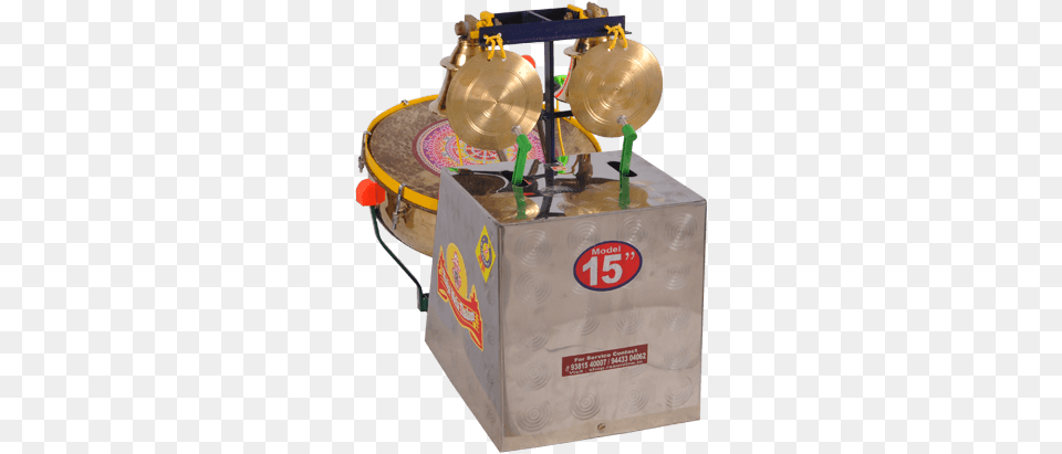 Automatic Temple Drum Bell Machine Robot, Musical Instrument Png