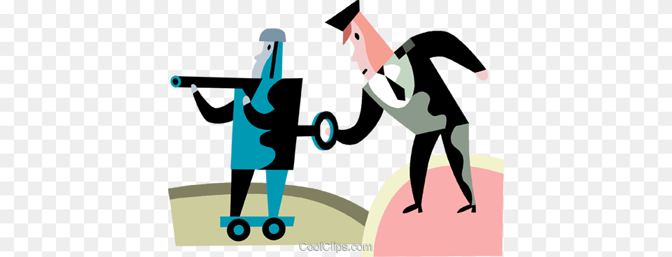 Automation Royalty Free Vector Clip Art Illustration, People, Person, Graduation, Smoke Pipe Png Image