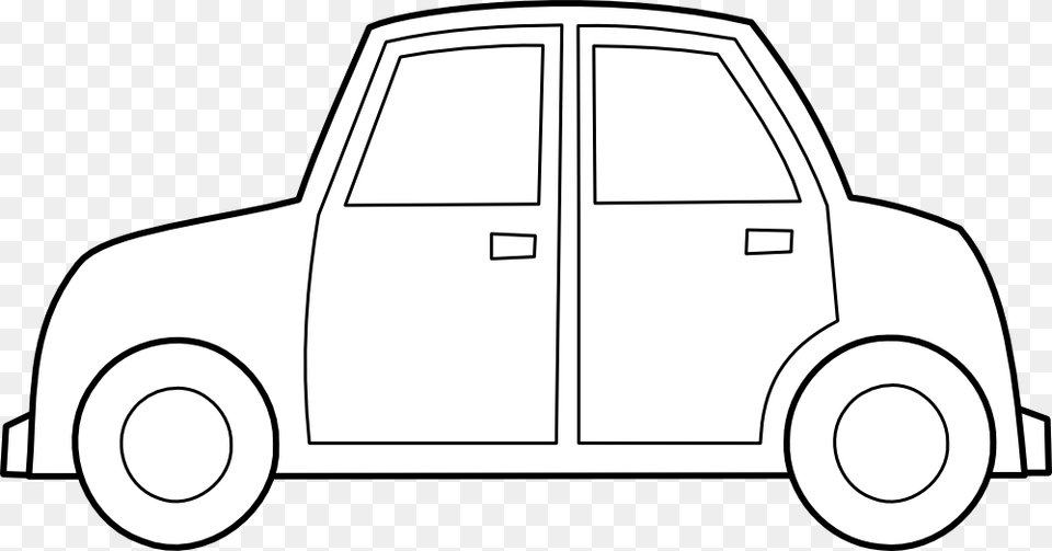 Automobile Car Vehicle Oldtimer Passenger Car Inkscape Auto, Stencil, Device, Tool, Plant Png
