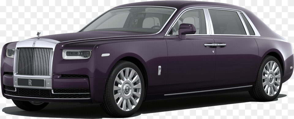 Automobile Leidenschaft Purple Rolls Royce Phantom 2018, Car, Vehicle, Transportation, Sedan Free Png Download