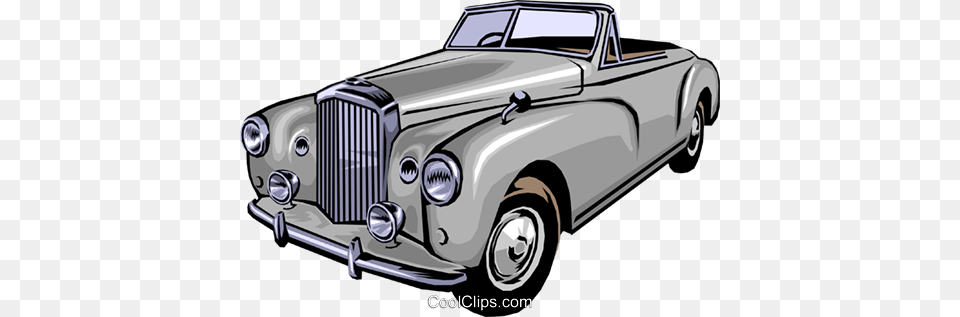 Automobile Royalty Vector Clip Art Illustration, Transportation, Vehicle, Car, Convertible Png Image