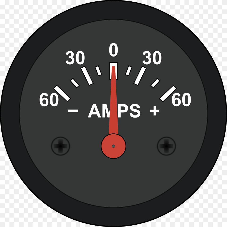 Automotive Amp Meter Clipart, Gauge, Tachometer, Disk Free Transparent Png