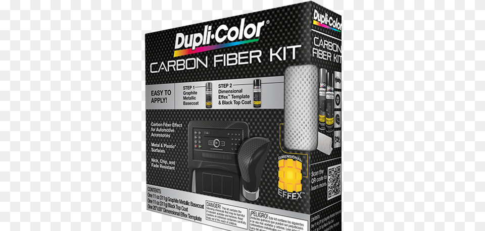 Automotive Carbon Fiber Automotive Paint Duplicolor Cfk100 Carbon Fiber Kit, Scoreboard, Qr Code, Electronics Free Transparent Png