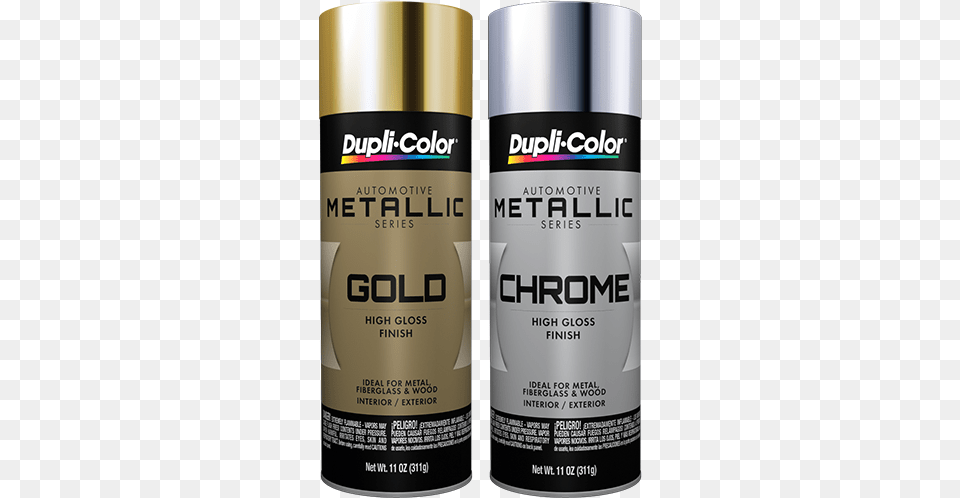 Automotive Metallic Paint U2013 Duplicolor Dupli Color Metallic Gold, Cosmetics, Tin, Bottle, Perfume Png Image