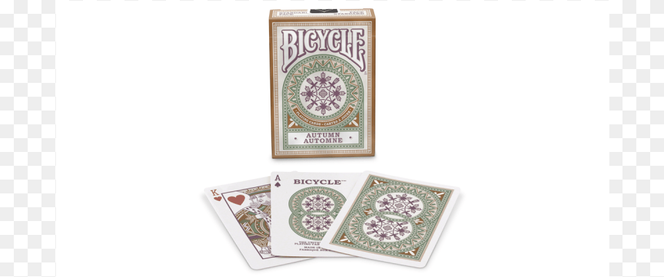 Autumn 1 Bicycle Autumn Playing Cards 1 Sealed Deck Bronze Png