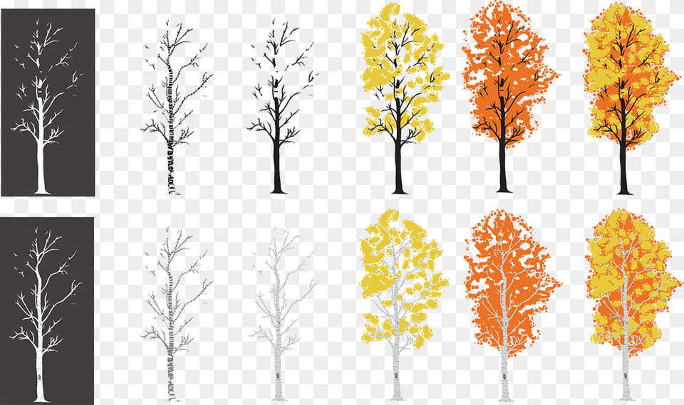 Autumn, Tree, Leaf, Plant, Art Free Png