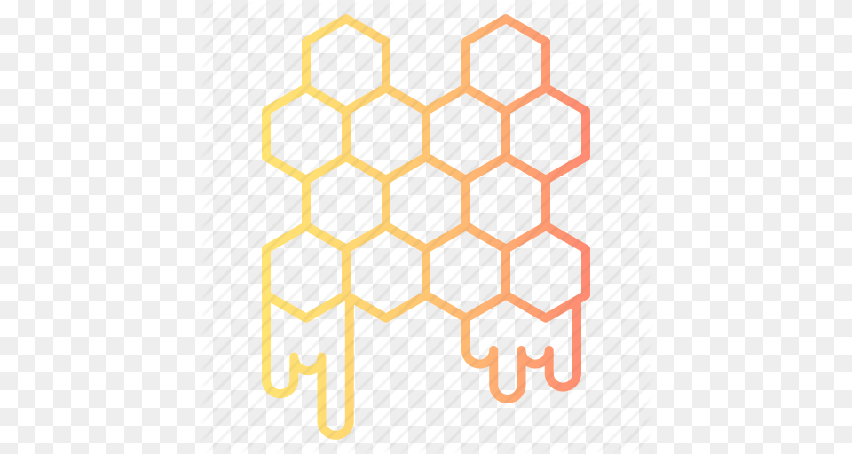 Autumn Bee Candy Food Honey Honeycomb Sweet Icon, Chandelier, Lamp, Pattern Free Png
