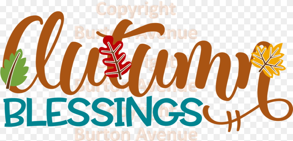 Autumn Blessings U2014 Boardwalk Diy Studio Calligraphy, Text, Dynamite, Weapon Free Png