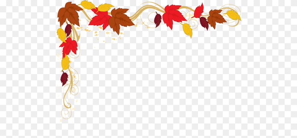 Autumn Border Clipart Nice Clip Art, Floral Design, Graphics, Leaf, Pattern Free Png Download