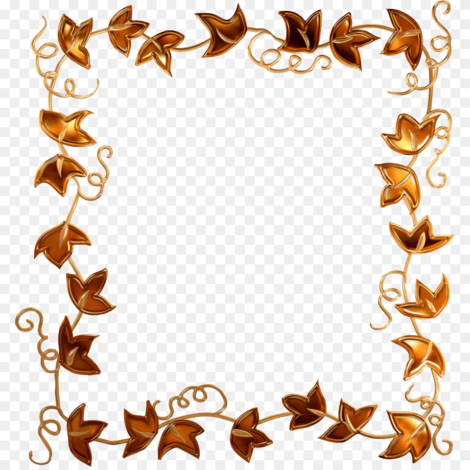 Autumn Border Frames Transparent Frame Transparent Background Fall Leaf Border Clipart, Art, Floral Design, Graphics, Pattern Png Image
