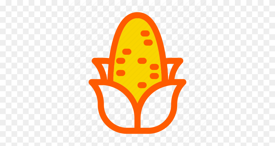 Autumn Corn Eat Fall Food Harvest Vegetable Icon, Lighting, Clothing, Footwear, Shoe Free Transparent Png