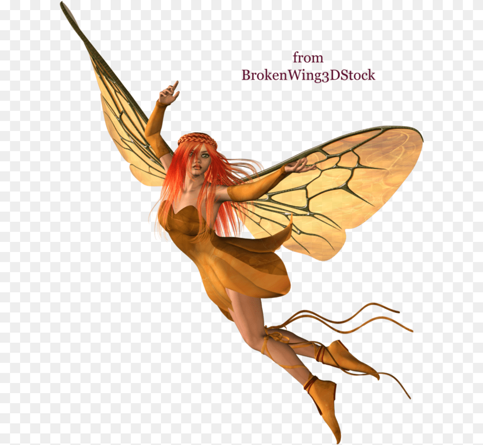 Autumn Fairy Brokenwing Fairy Background, Adult, Person, Female, Woman Free Png Download