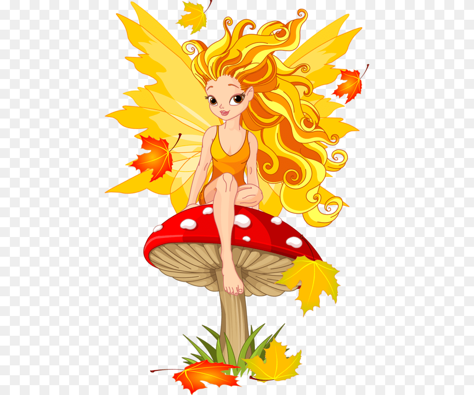 Autumn Fairy Clipart, Leaf, Plant, Face, Head Free Png