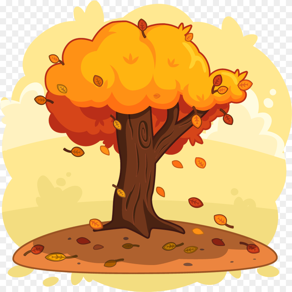 Autumn Foliage Illustration, Fire, Bulldozer, Machine Free Png