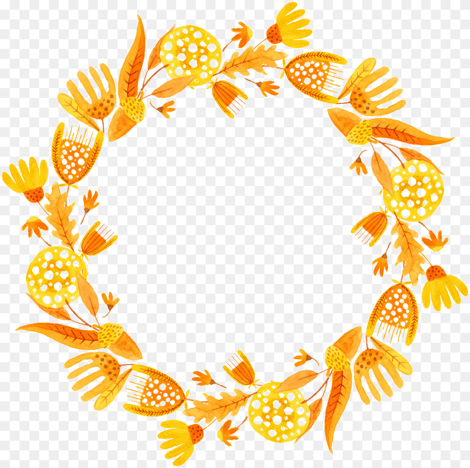 Autumn Garland Transparent Free Buckle, Accessories, Plant, Pattern, Jewelry Png