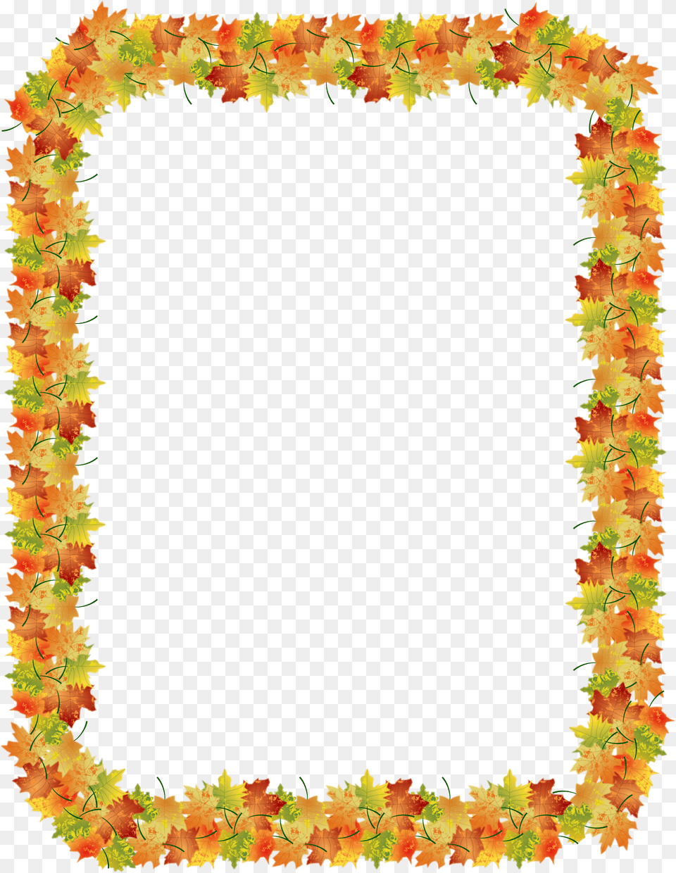 Autumn Leaf Border Clip Art, Accessories, Flower, Flower Arrangement, Ornament Png Image