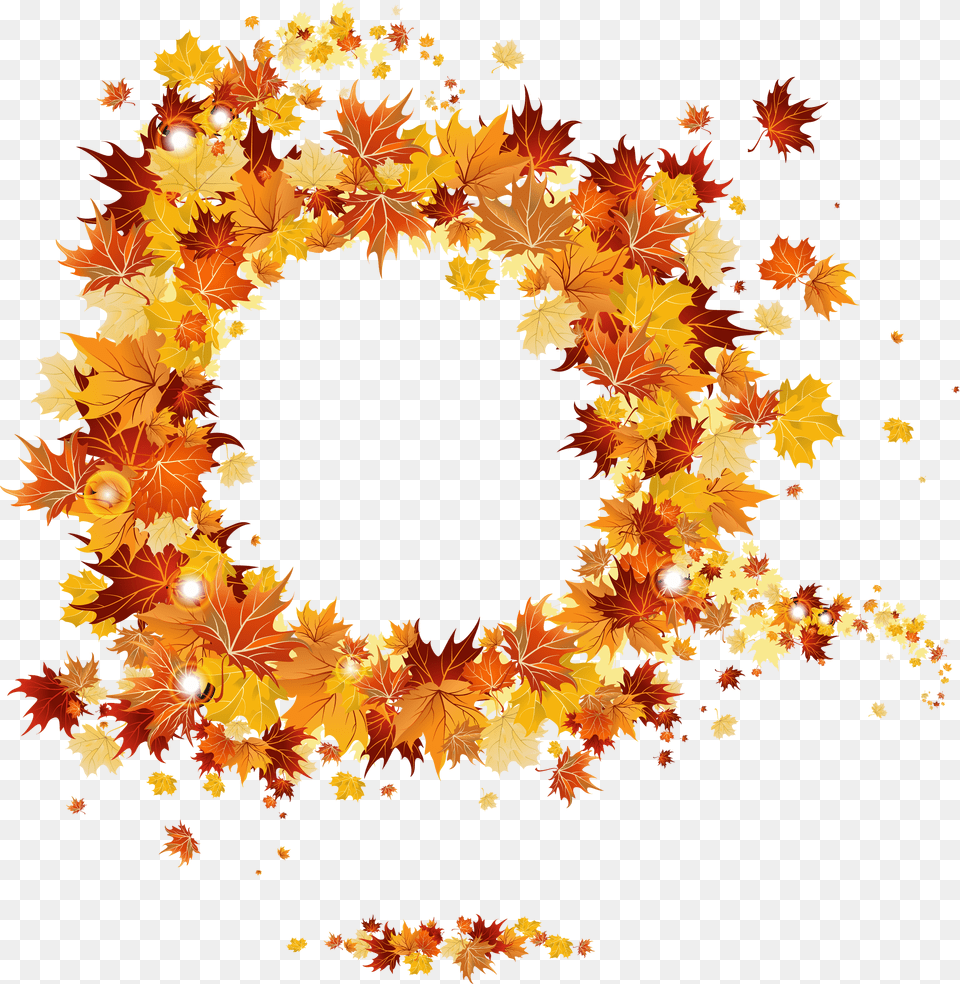 Autumn Leaf Frame Free Png