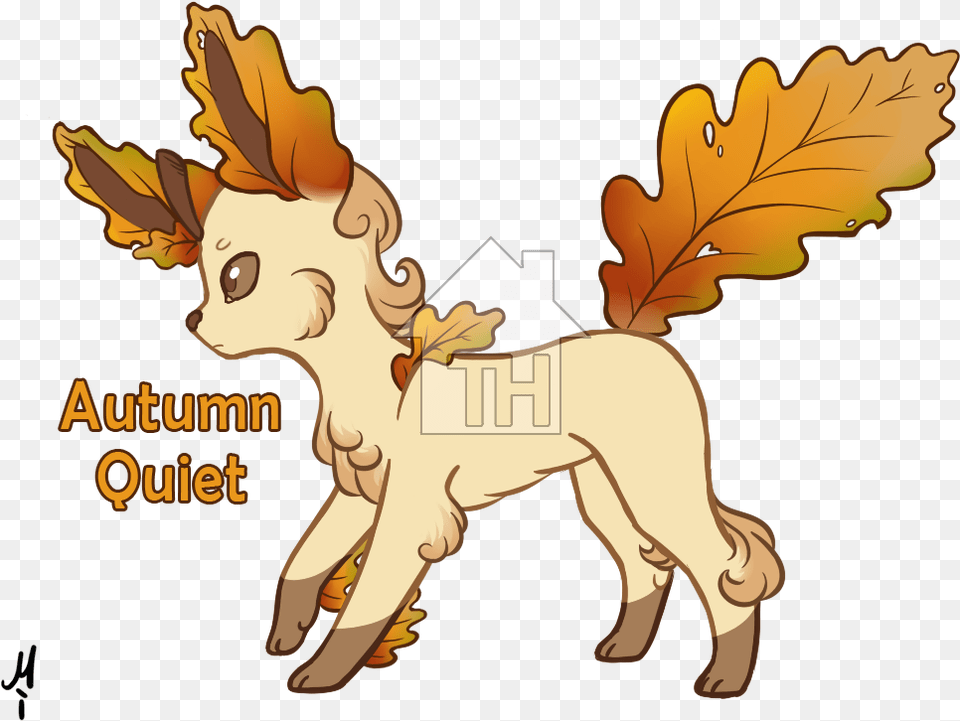 Autumn Leafeon39s Gallery Leafeon, Leaf, Plant, Baby, Person Free Png Download