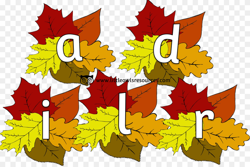 Autumn Leaves Alphabet, Leaf, Plant, Tree, Maple Free Png Download