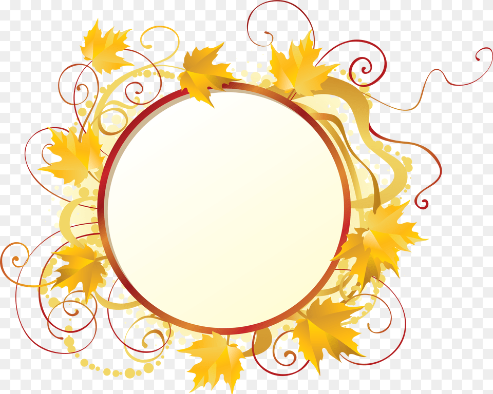 Autumn Leaves Circle, Leaf, Plant, Oval, Adult Free Png Download