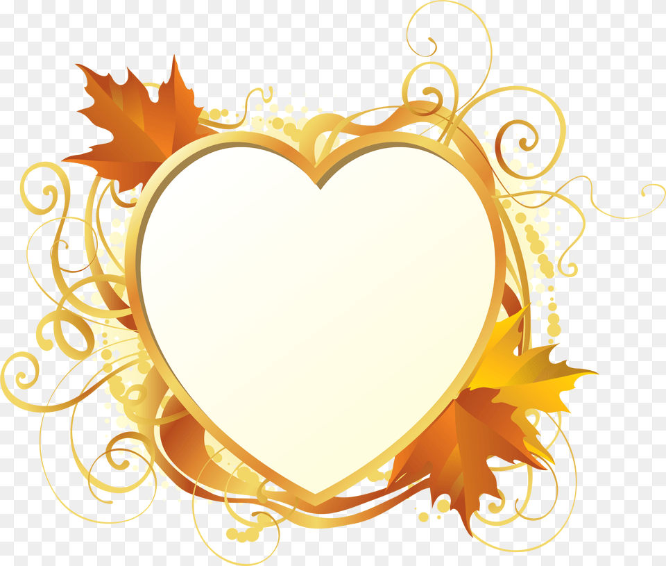 Autumn Leaves Konfest Heart, Leaf, Plant Png Image