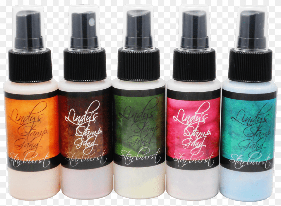 Autumn Leaves Shimmer Set Lindy39s Stamp Gang Starburst Spray 2oz Bottle Black, Cosmetics, Perfume Png