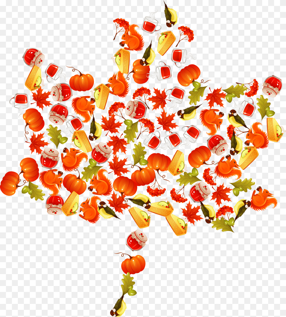 Autumn Maple Leaf Montage Clip Arts Maple Leaf, Art, Floral Design, Flower, Flower Arrangement Free Png