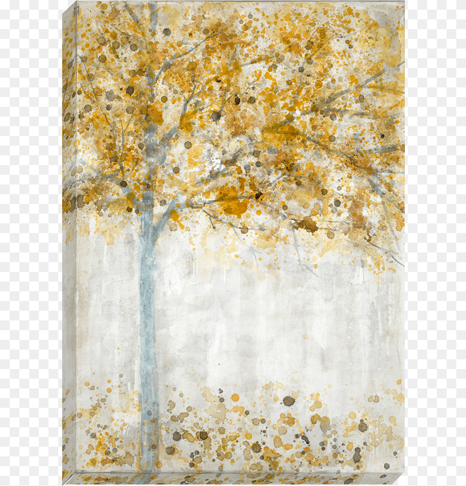 Autumn Paragon Tree, Art, Canvas, Painting, Plant Free Png Download