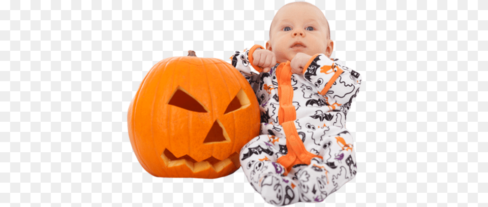 Autumn Pumpkins Konfest October 10 Baby Names, Person, Food, Plant, Produce Free Png Download