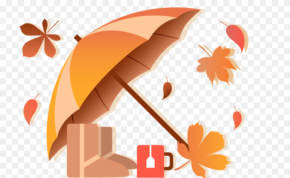 Autumn Rain File Mart Vector Graphics, Leaf, Plant, Canopy, Umbrella Free Transparent Png