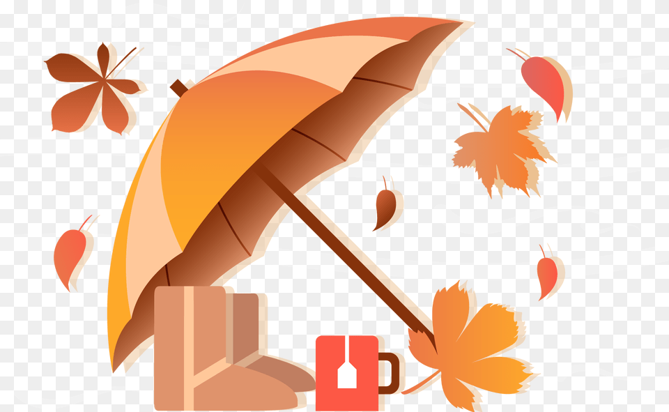 Autumn Rain File Vector Graphics, Canopy, Umbrella, Animal, Fish Png