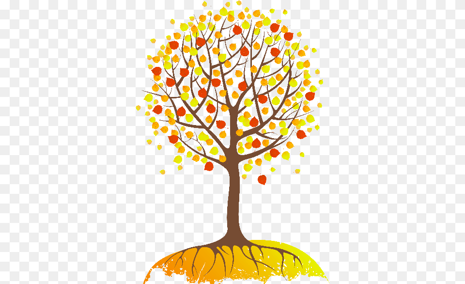 Autumn Rboles Autumn Trees Vector, Plant, Tree, Art, Drawing Png Image