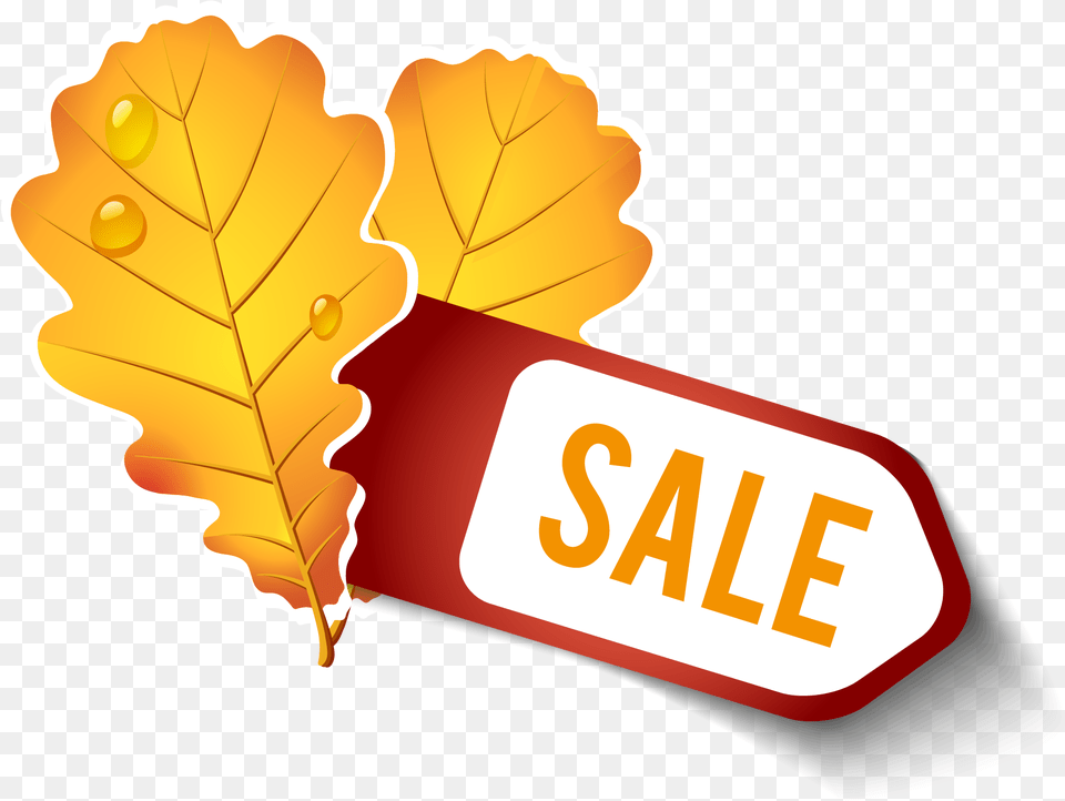Autumn Sale Tags Konfest, Leaf, Plant, Tree, Sticker Png Image