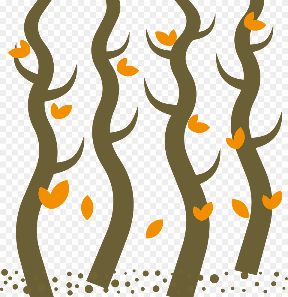 Autumn Trees Clipart, Pattern, Art, Graphics, Animal Free Png